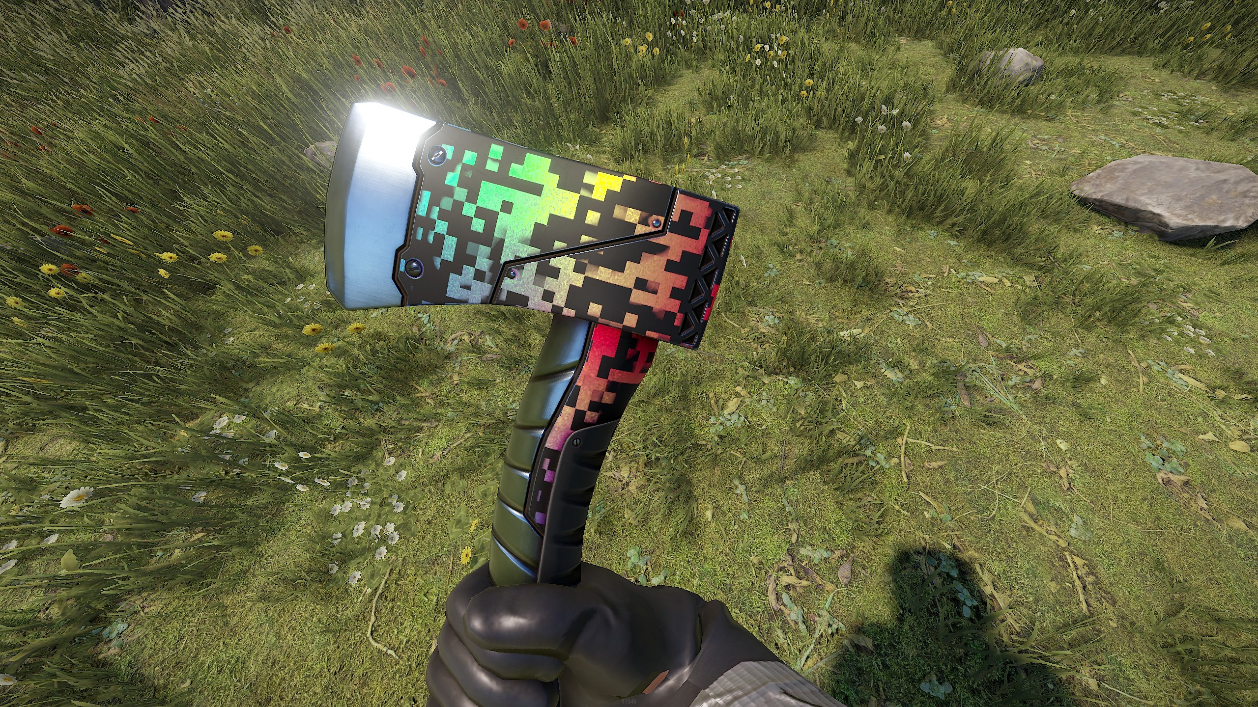 Pixel Decay Hatchet