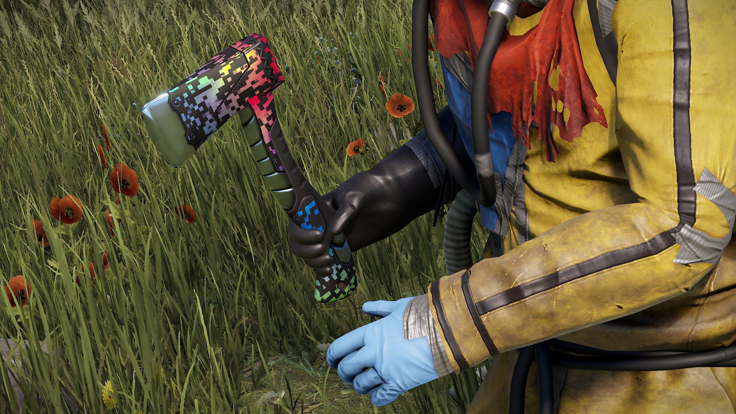 Pixel Decay Hatchet