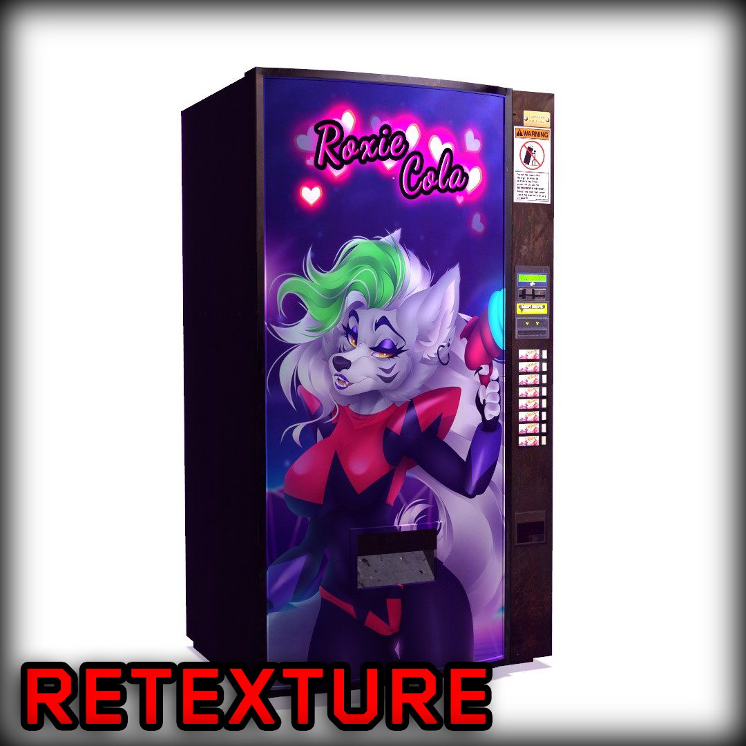 Roxanne Wolf Vending Machine [RETEXTURE] preview