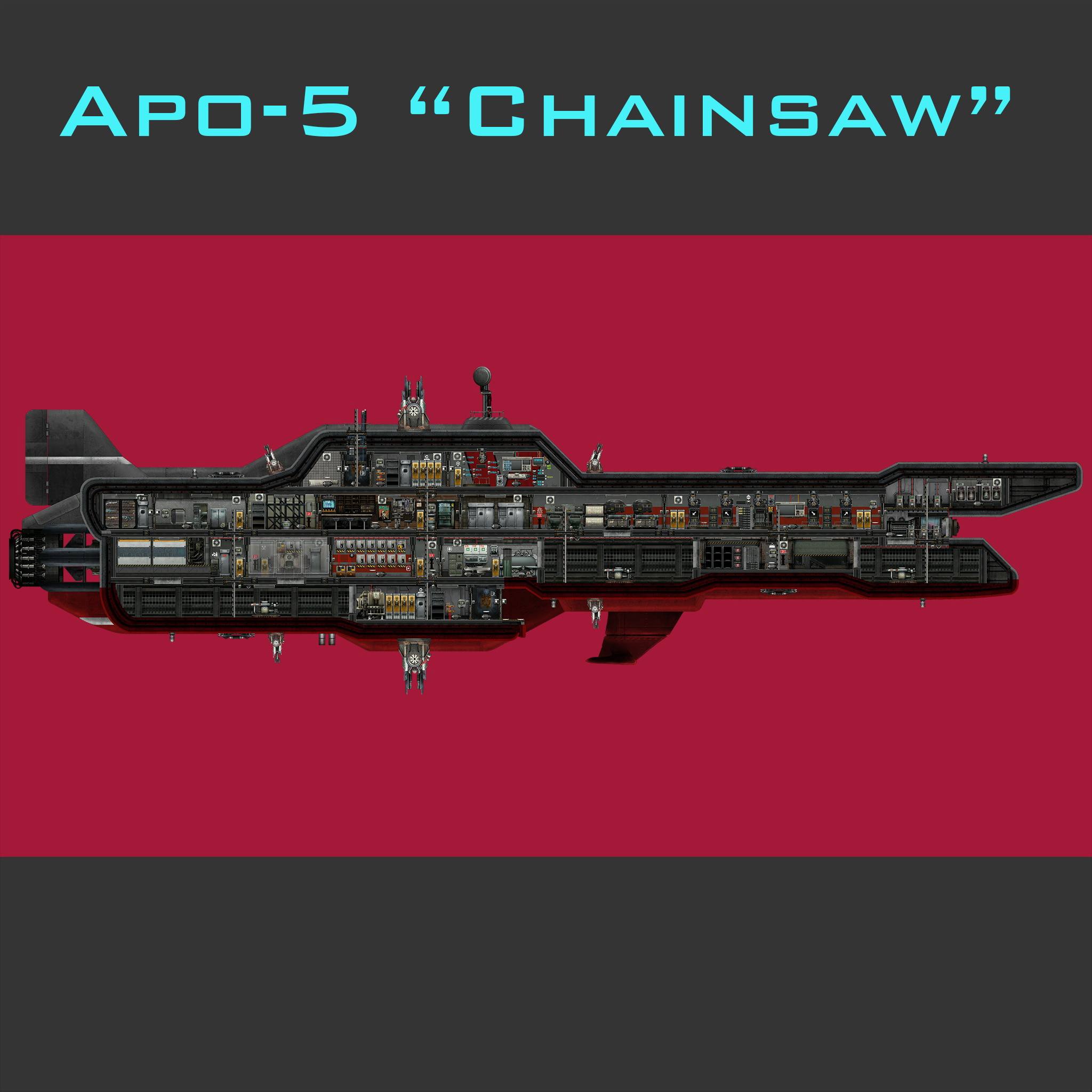 Apo-5 Chainsaw Mk4 TypeB – Barotrauma Mod