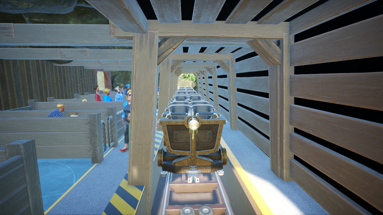 fantasy mine train ride
