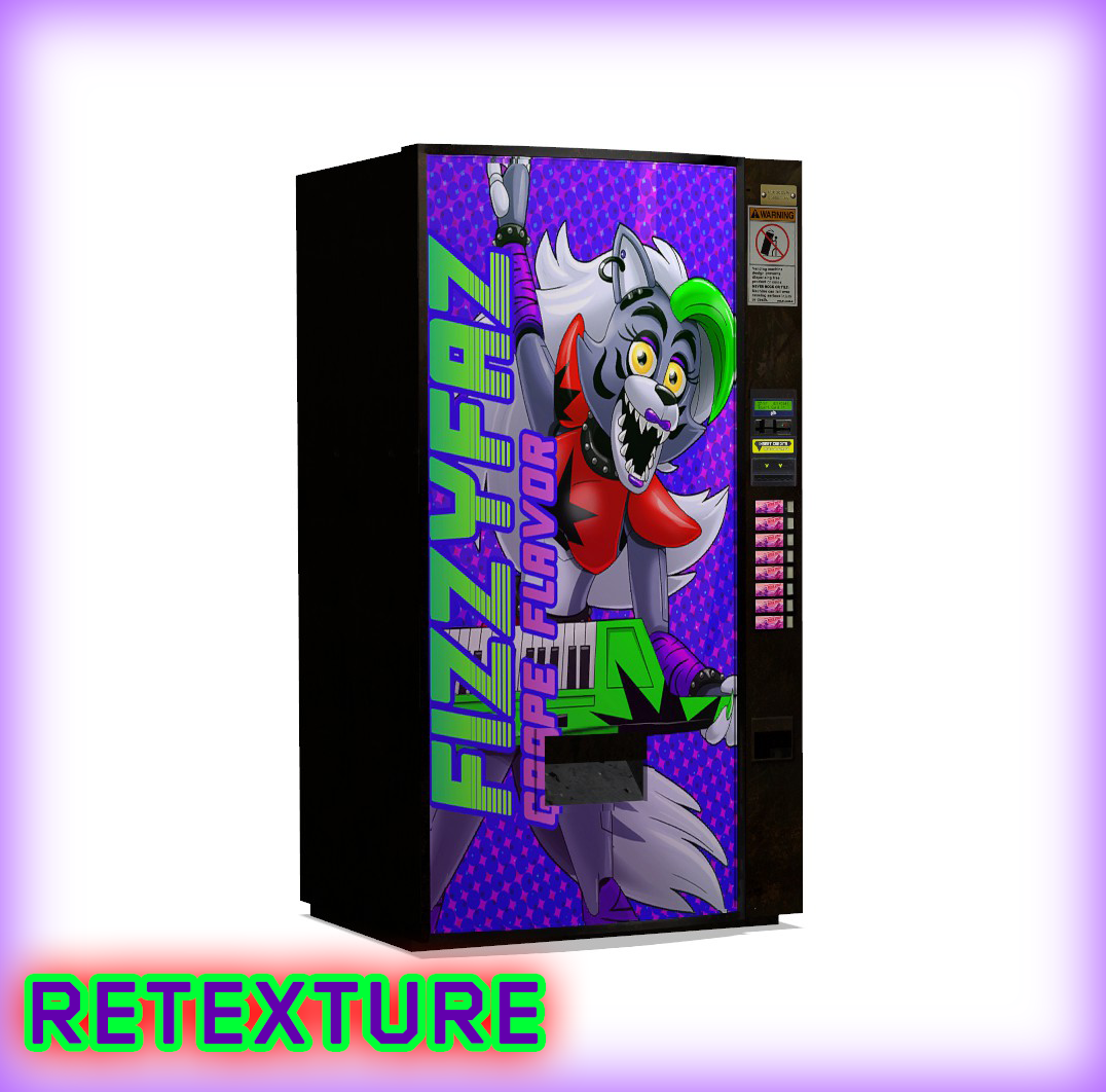 FizzyFaz Grape Flavor Vending Machine [RETEXTURE] preview
