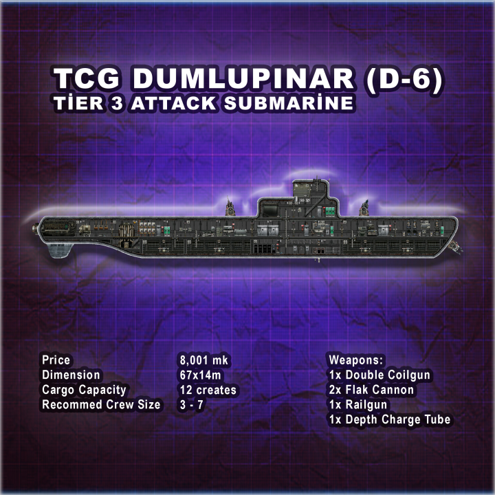 TCG Dumlupınar (D-6) – Barotrauma Mod