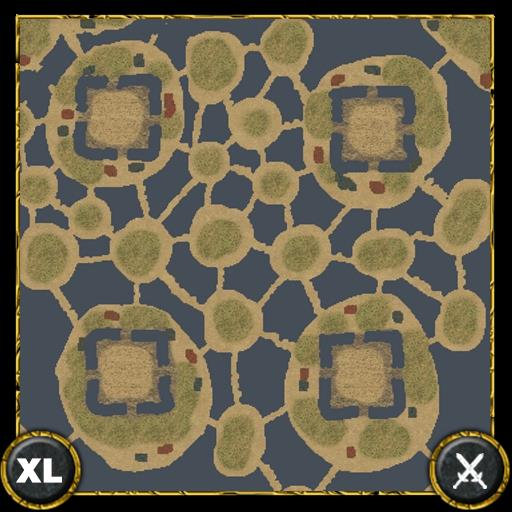 Island Arena with Moats