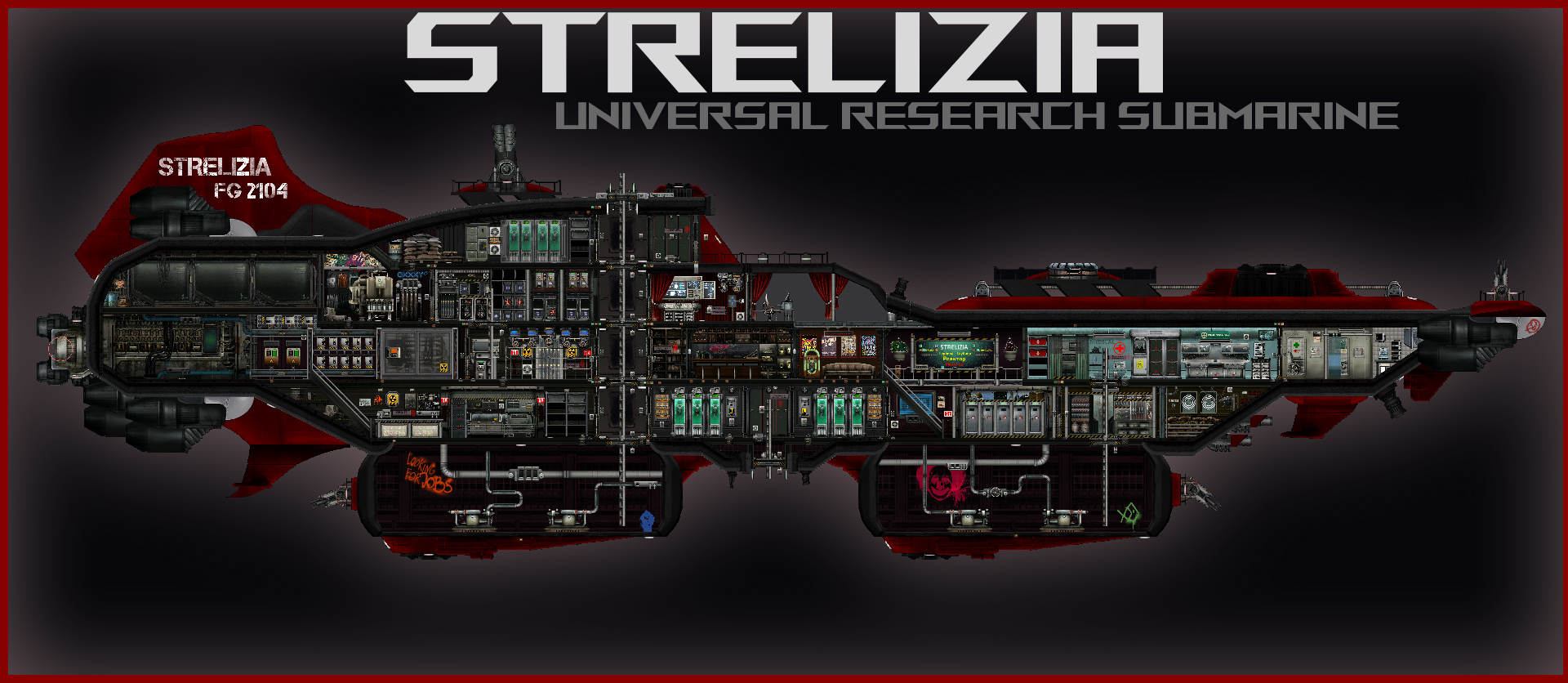Sterilizia-FG-2104 Unversal Research Submarine – Barotrauma Mod