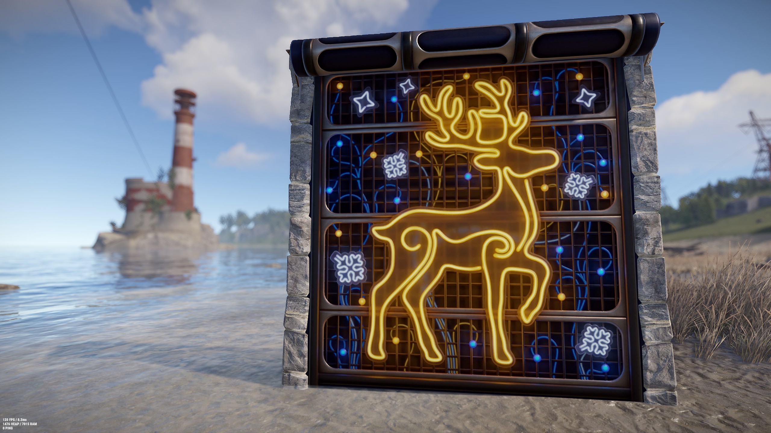 Winter Spirit Garage Door
