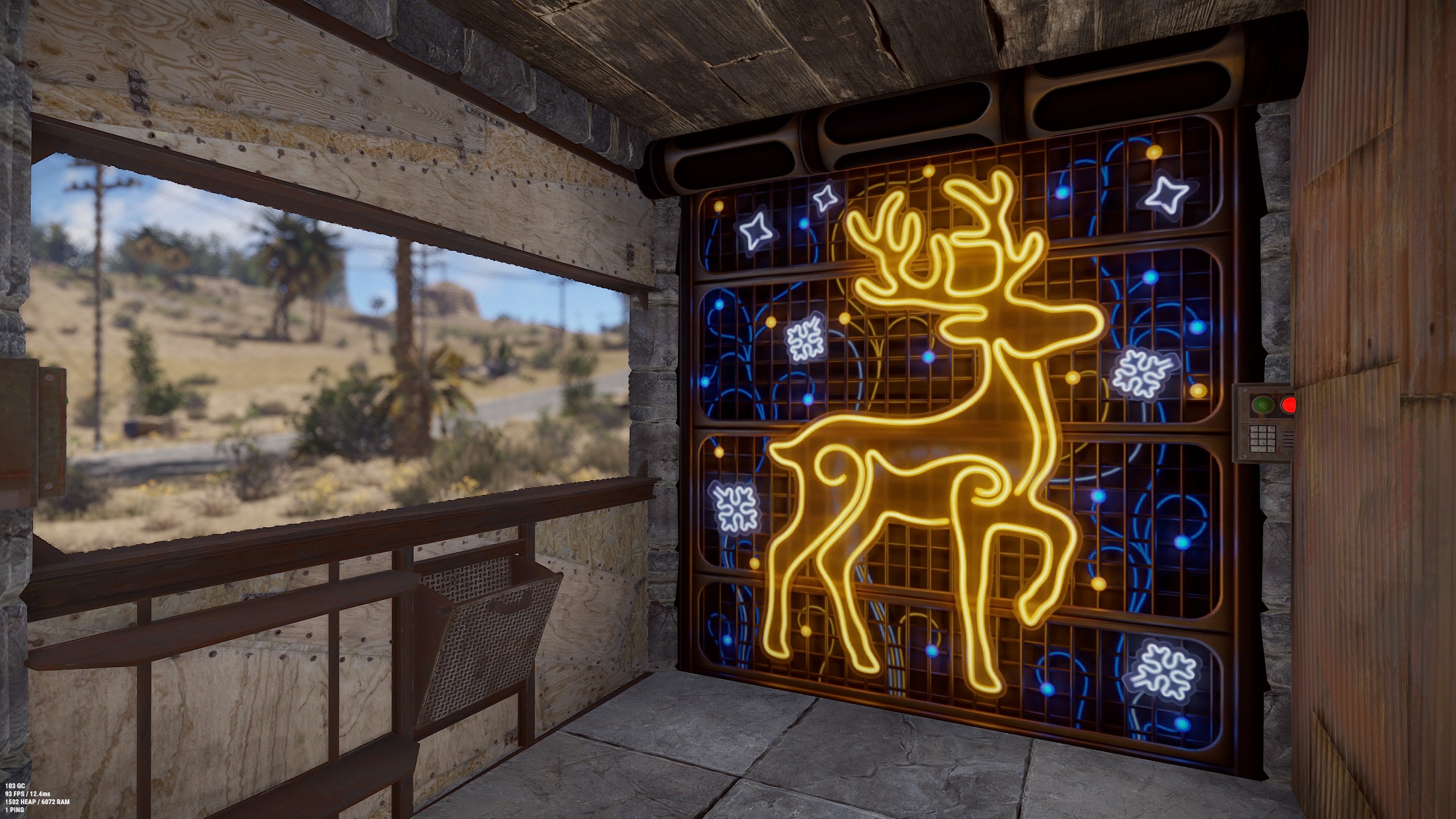 Winter Spirit Garage Door