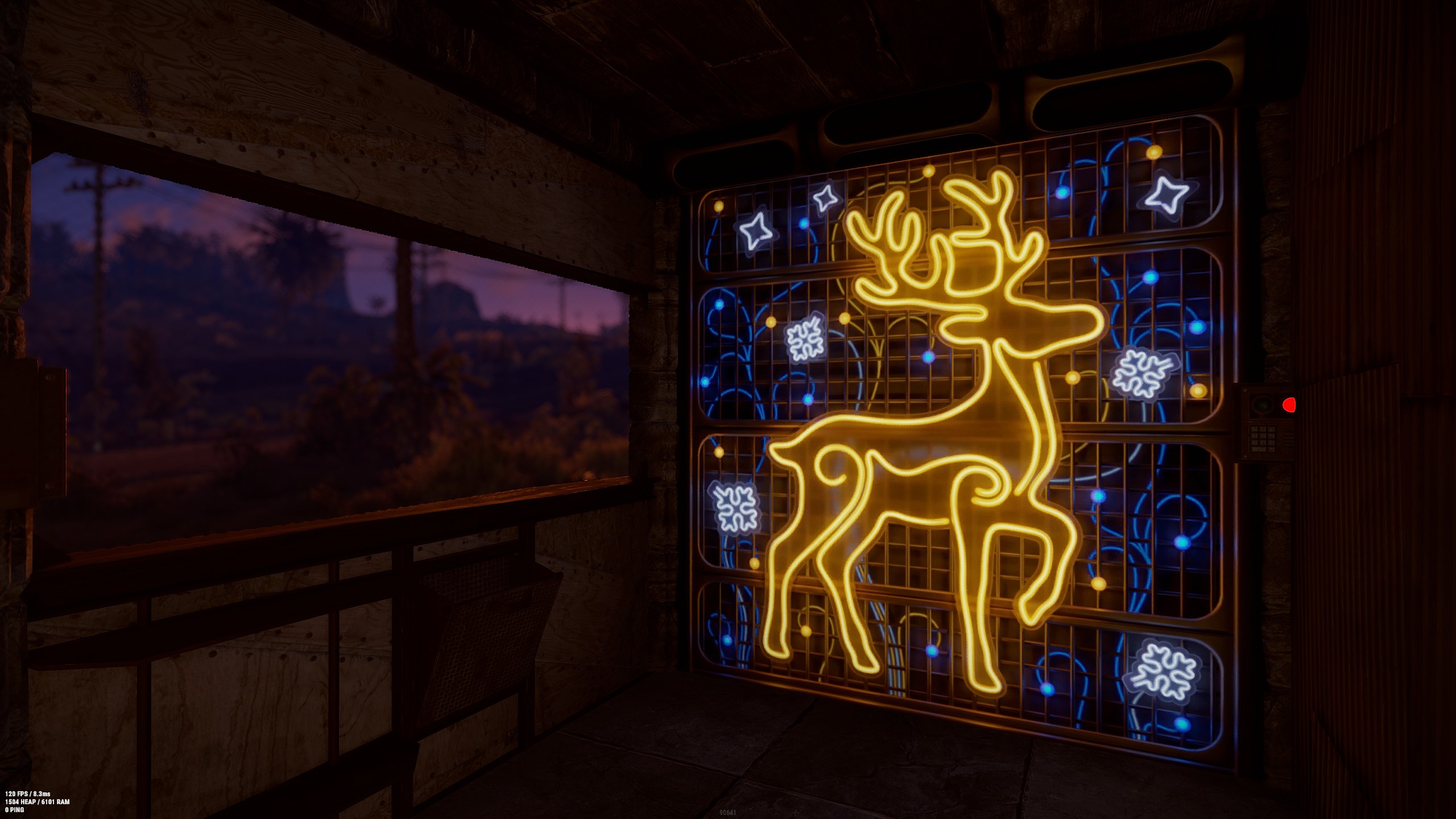 Winter Spirit Garage Door