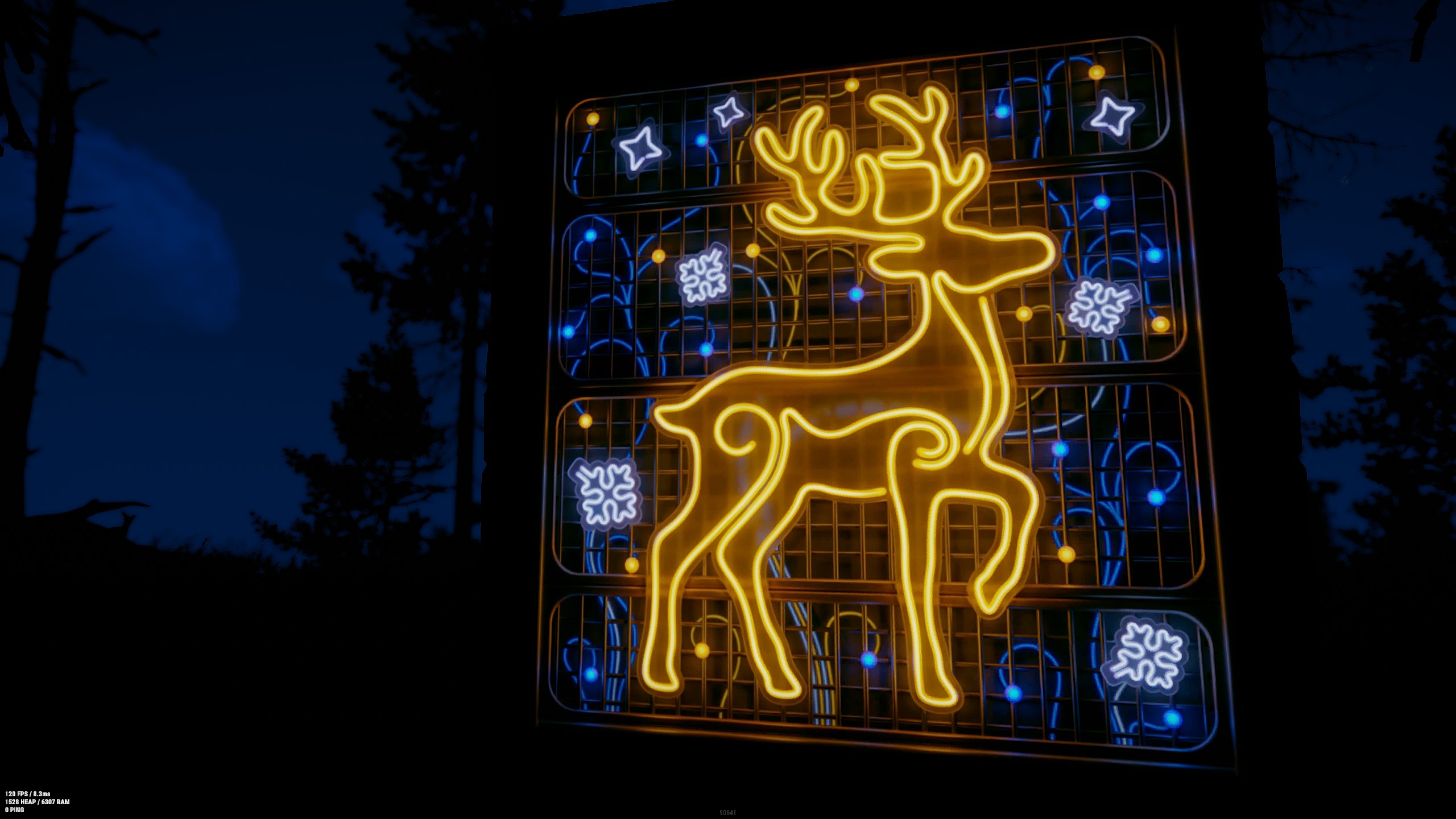Winter Spirit Garage Door