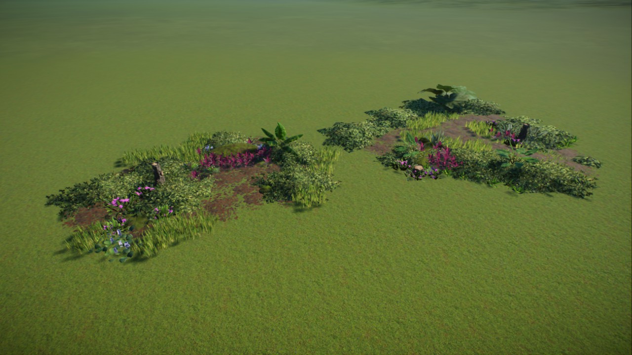 South American Tropical Foilage Bunch 1
