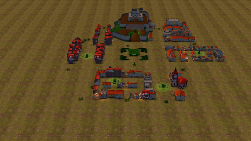 Wrecked town