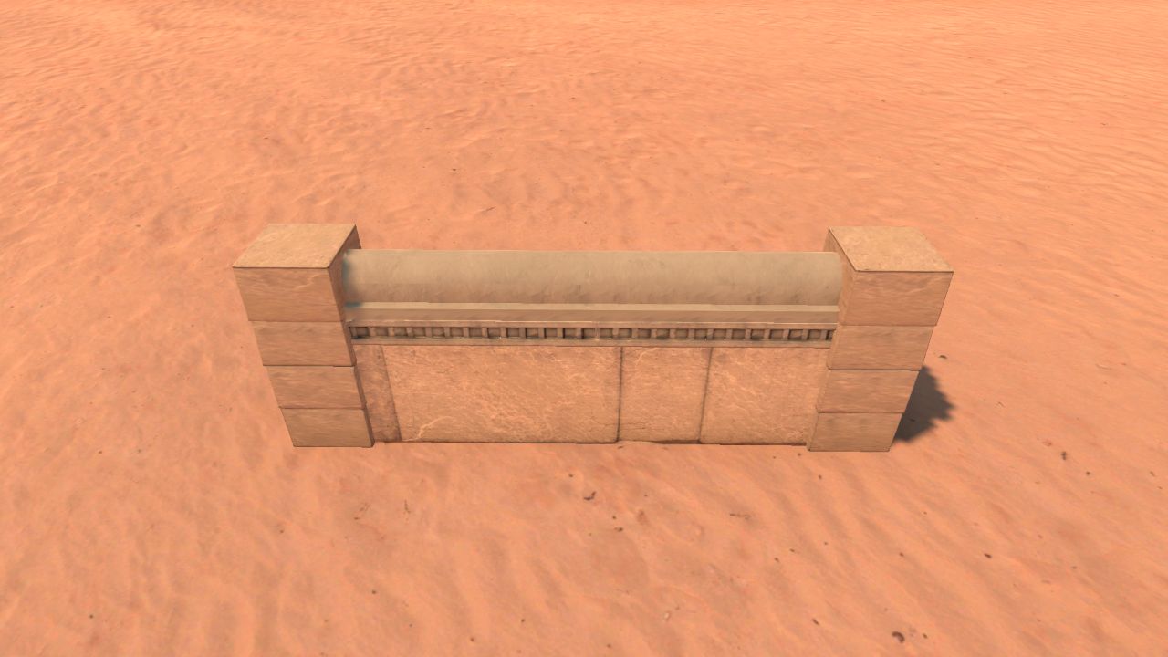 Arid wall 6 / Valla arida 6