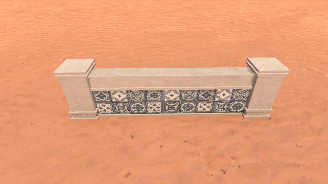 Arid wall 4 / Valla arida 4