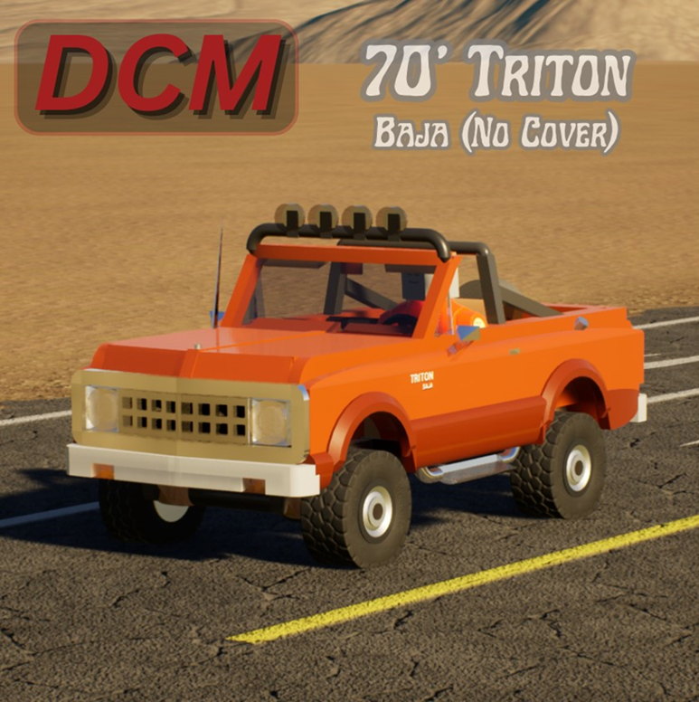 1970 DCM Triton Baja (No Cover)