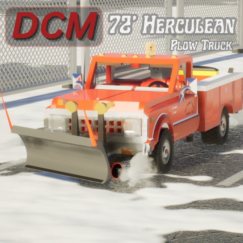 1972 DCM Herculean D-35 Plow Truck