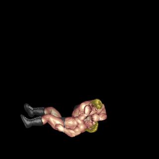 ヒットマン式ダイビングエルボードロップ / Diving Pointed Elbow Drop