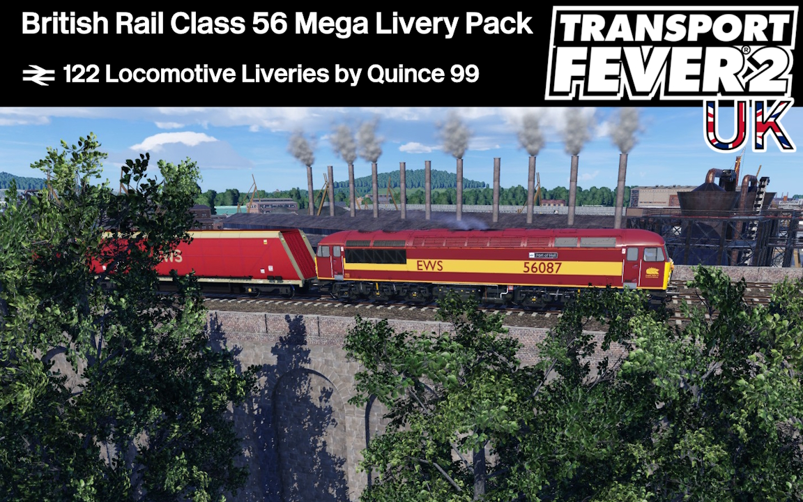 British Rail Class 56 Mega Livery Pack