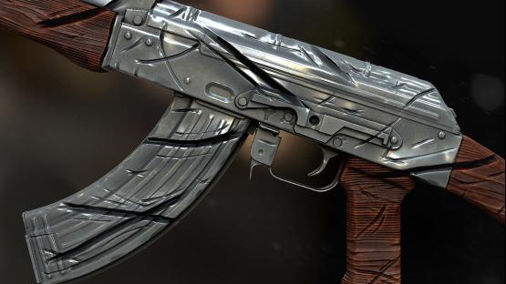 AK47 SLASHED