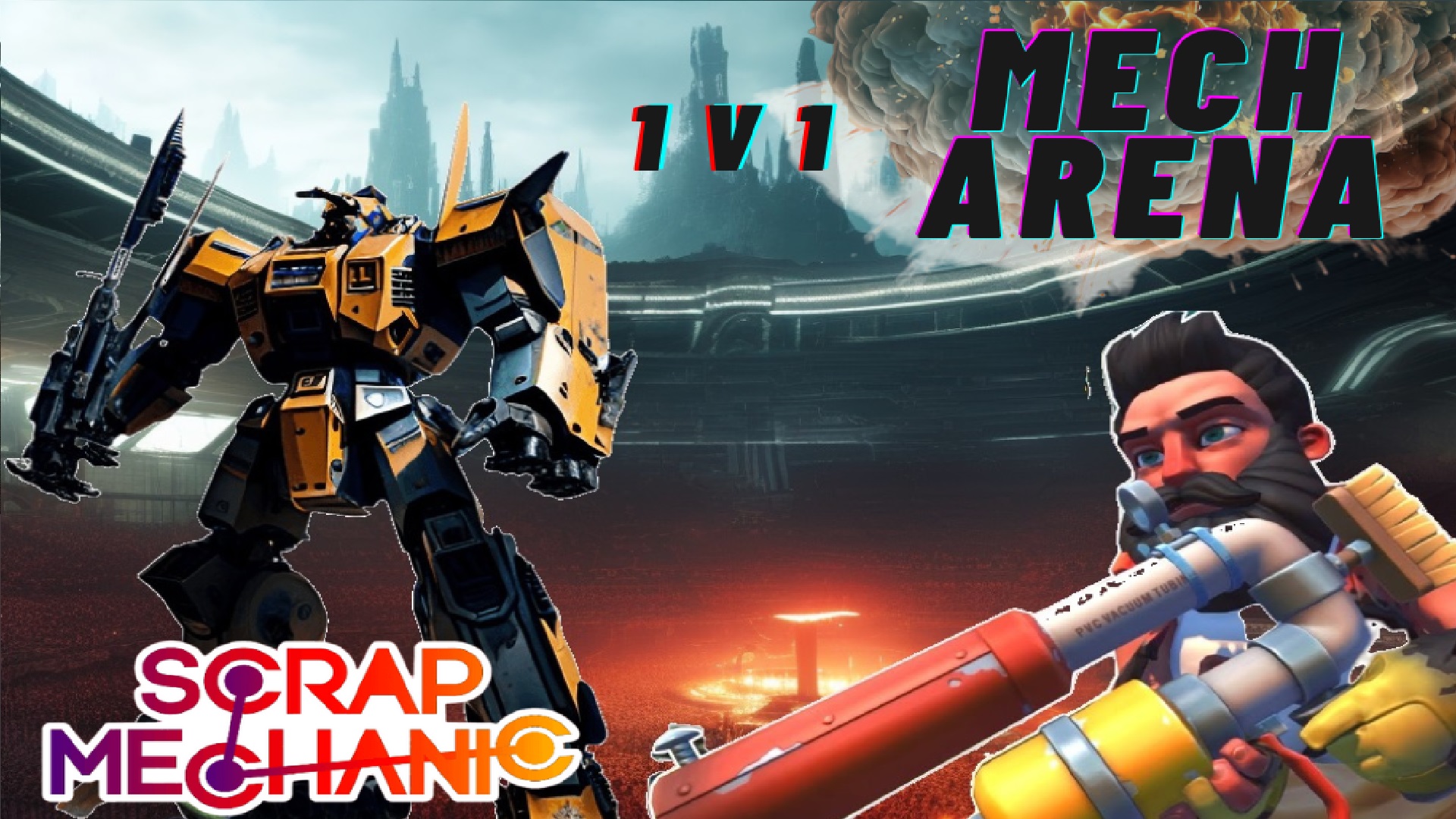 1vs1 Mech Arena