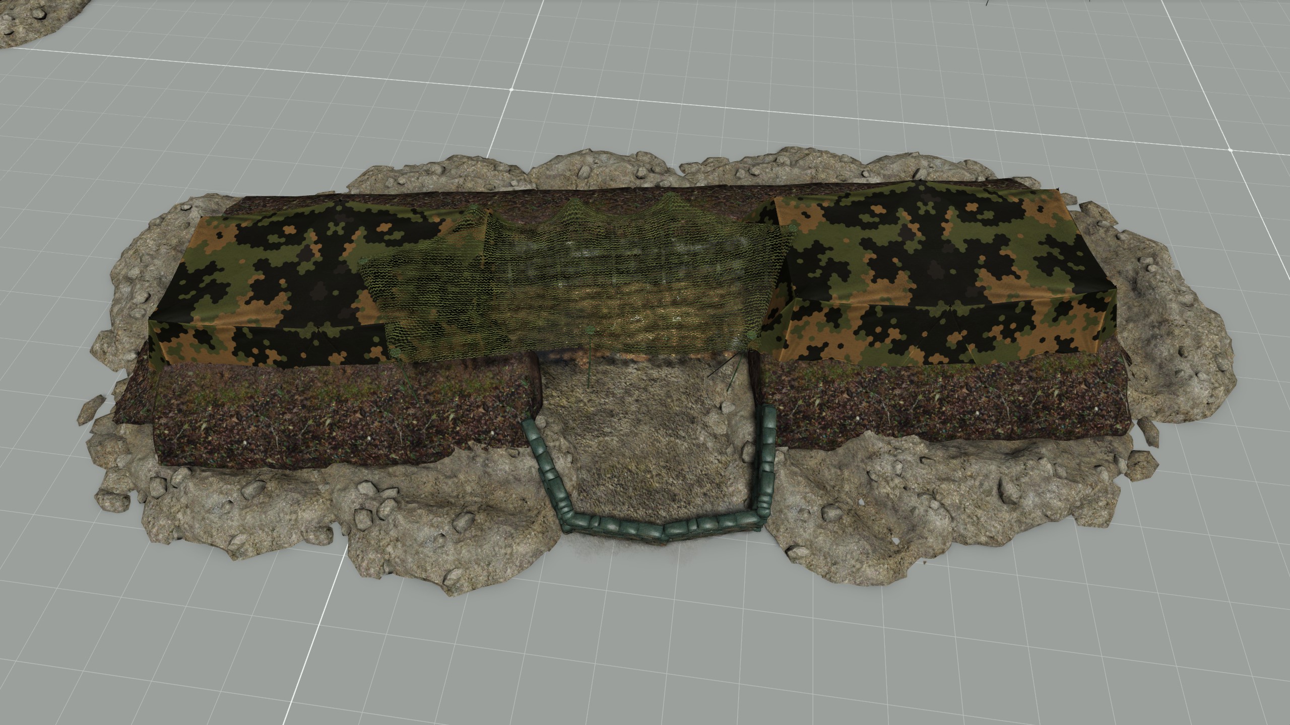 Trench Bunker for Turrets