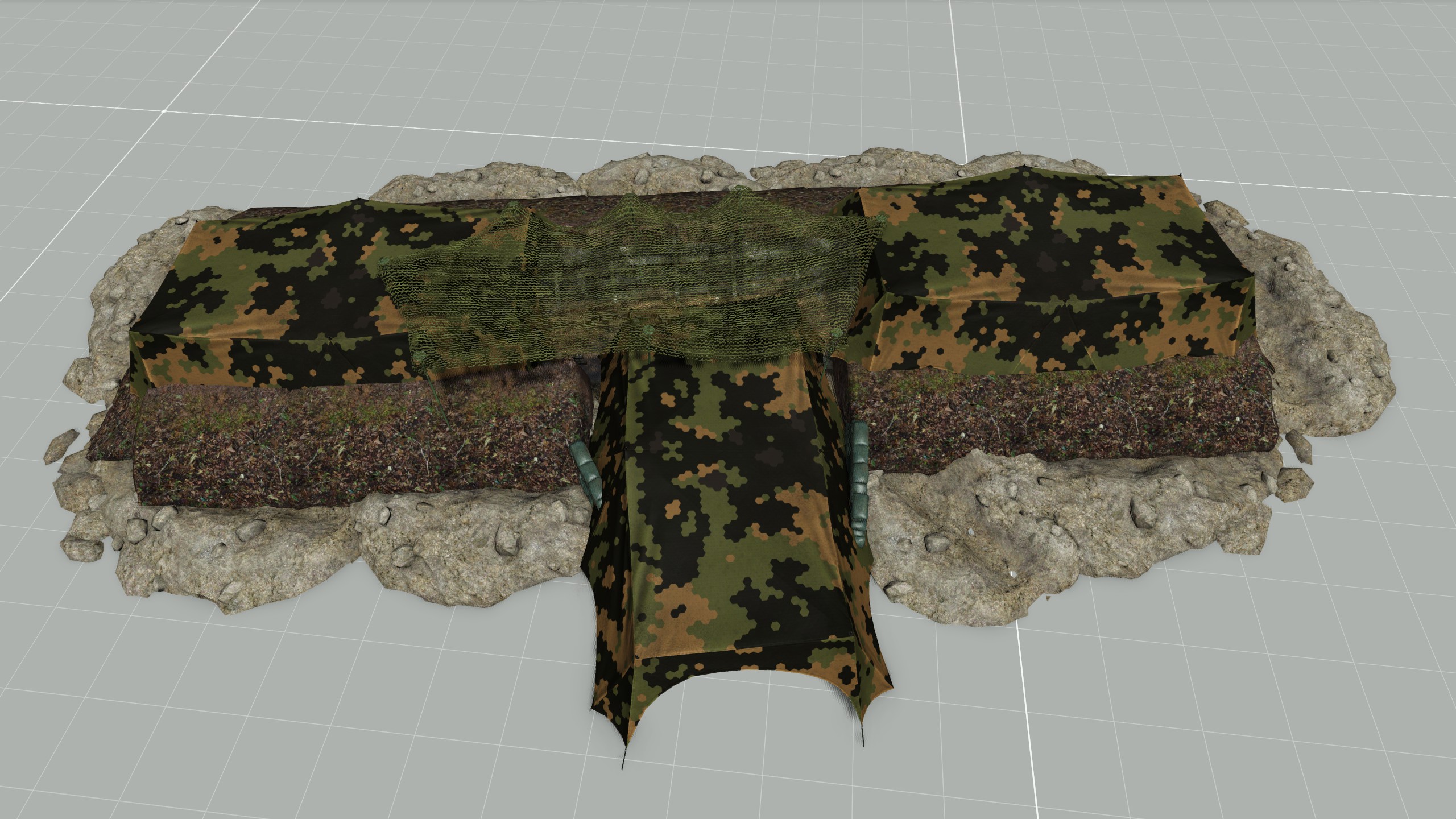 Trench Bunker MG Large