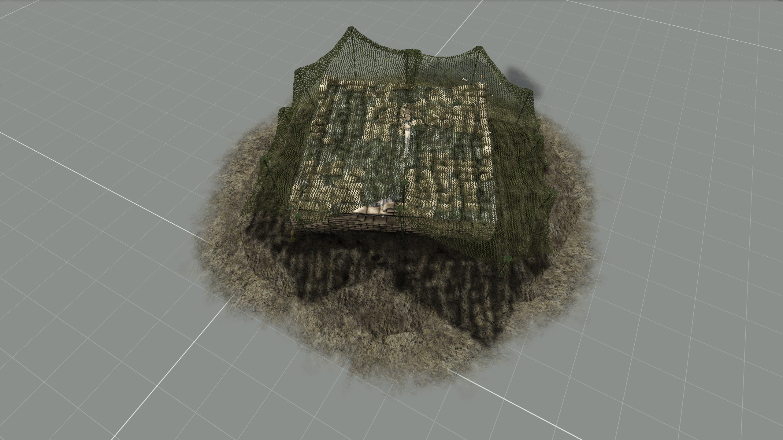 Small Crater Bunker Camo Large