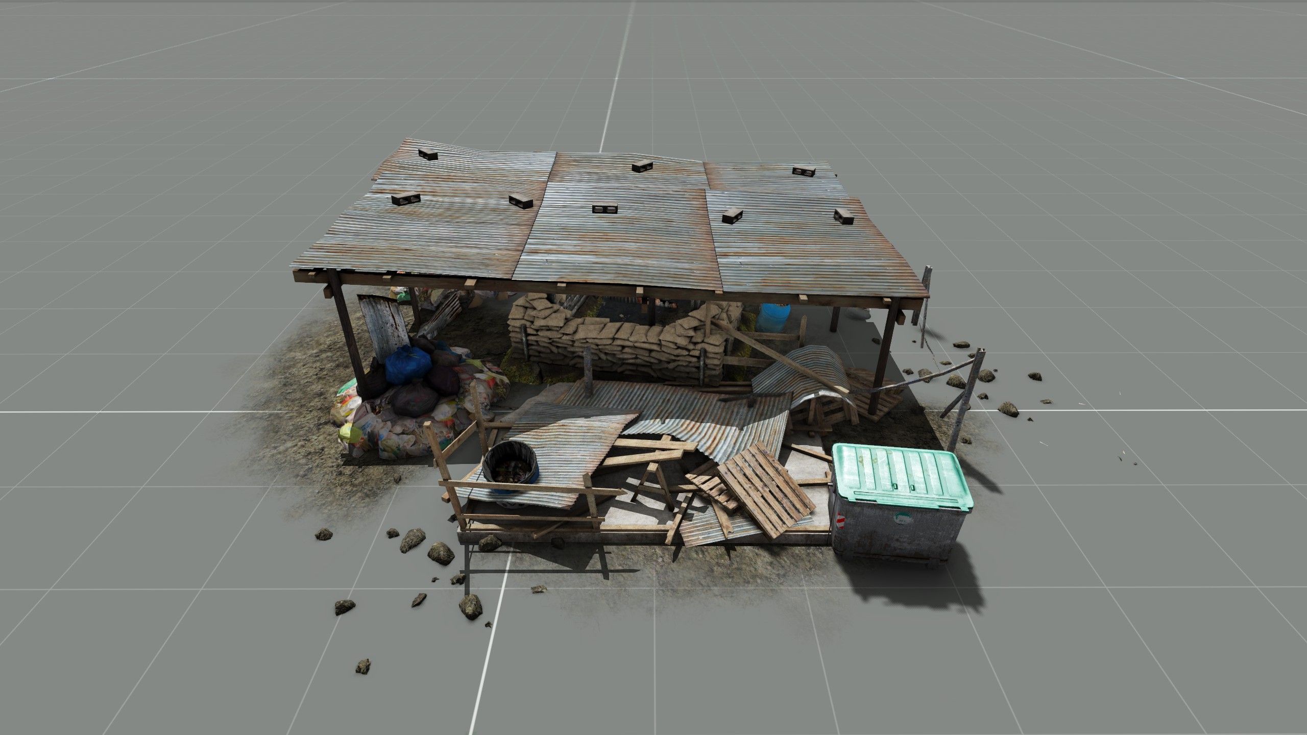 Small crater Bunker Urban Thick 2