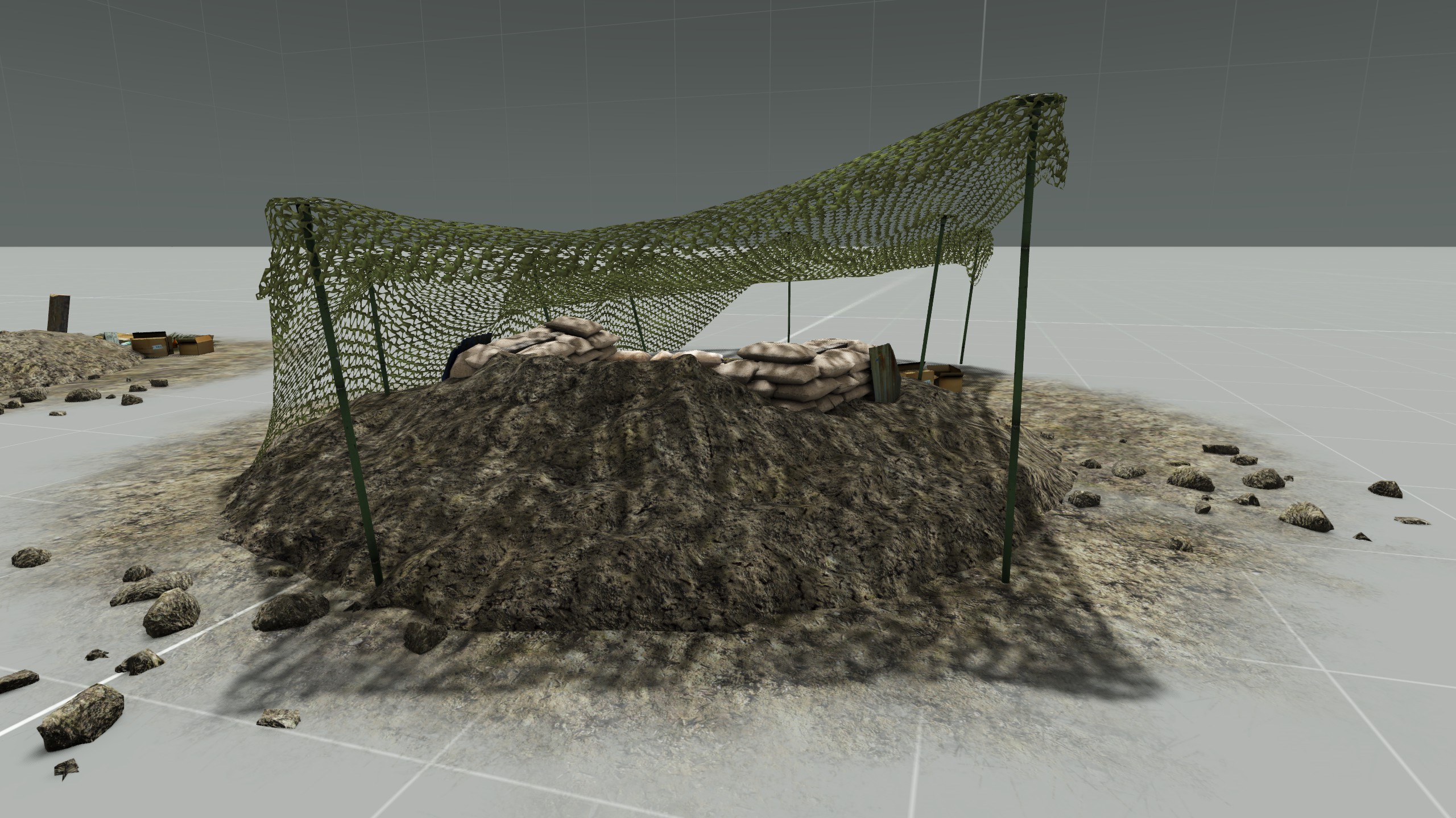Small Crater Bunker Camo