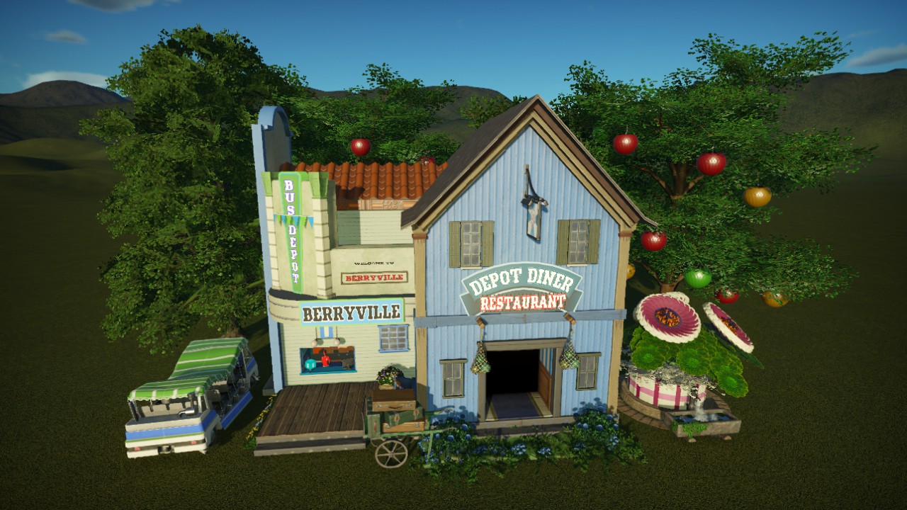 Berryville´s Bus Depot