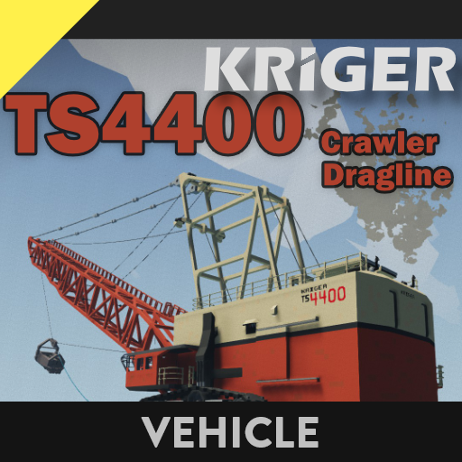 Kriger TS4400 Crawler Dragline