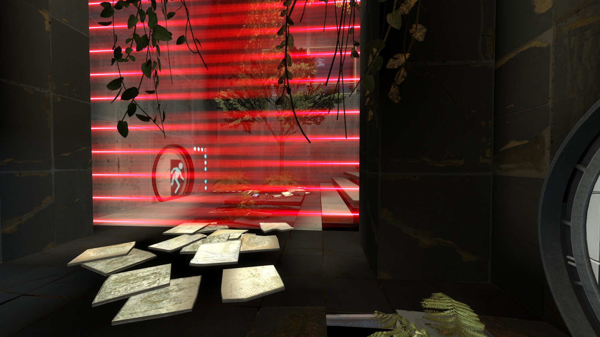 Caves overgrown test