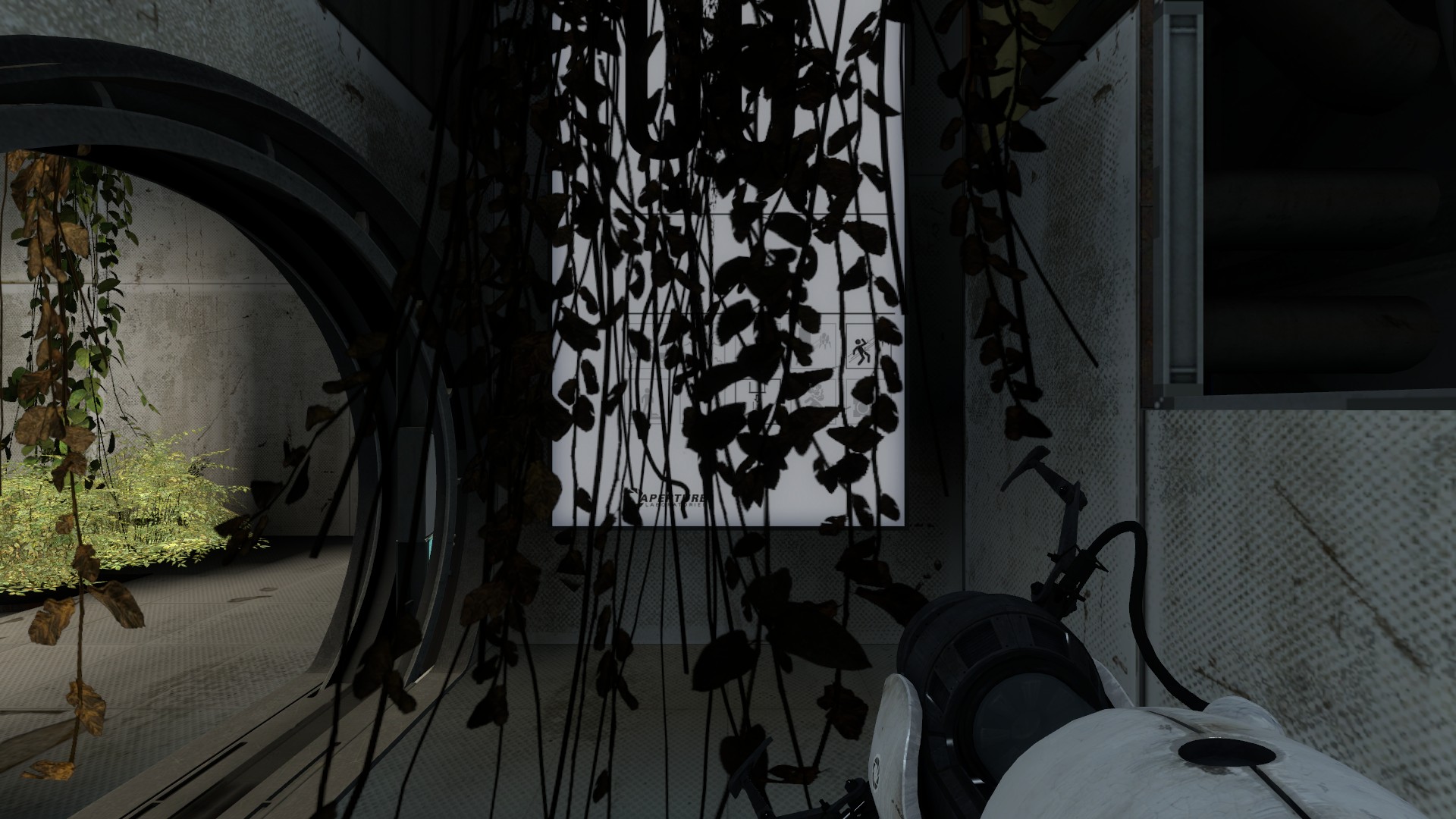 Overgrown chamber 16