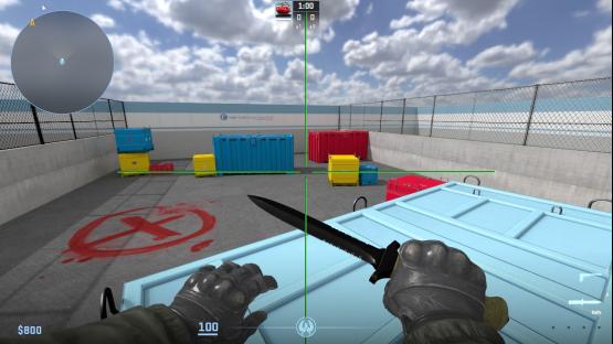Shitty 1v1 map – Counter-Strike 2 Mod