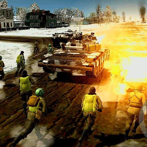 Village battle (map) /  Битва за деревню(карта) - Modern Conflict mod