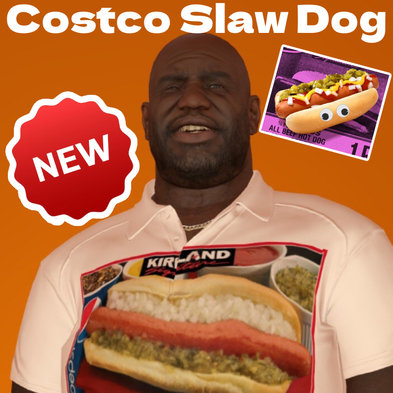 Coach: Costco Slaw Dog (Shirt)
