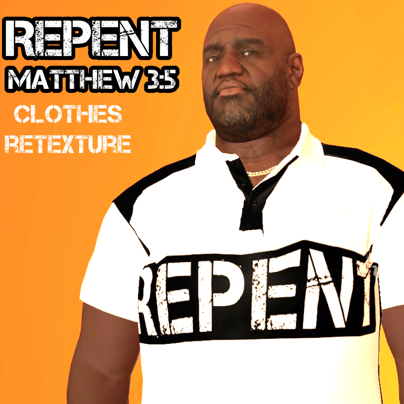 Coach: Repent Jersey with Bible Verse (reskin)
