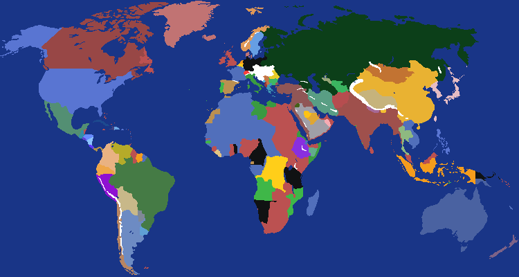 World Map 1914+ Improved
