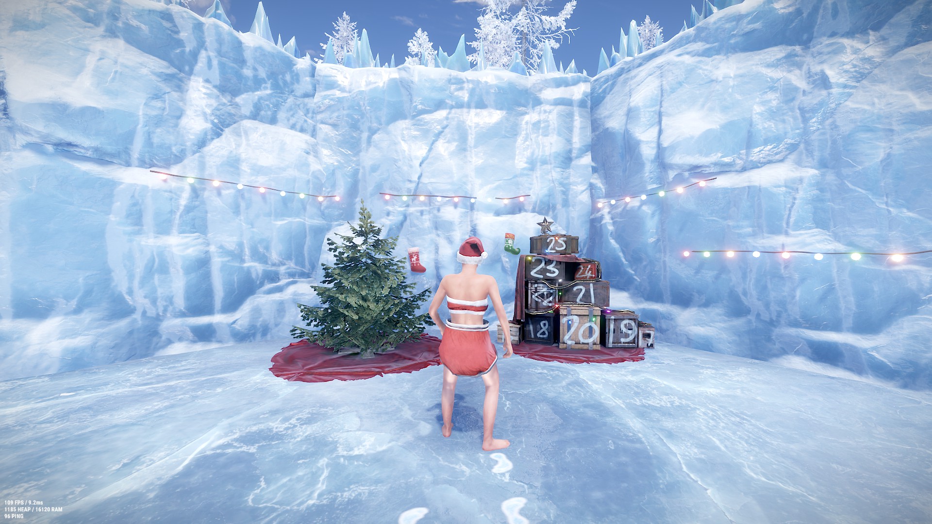 Christmas Hide Skirt