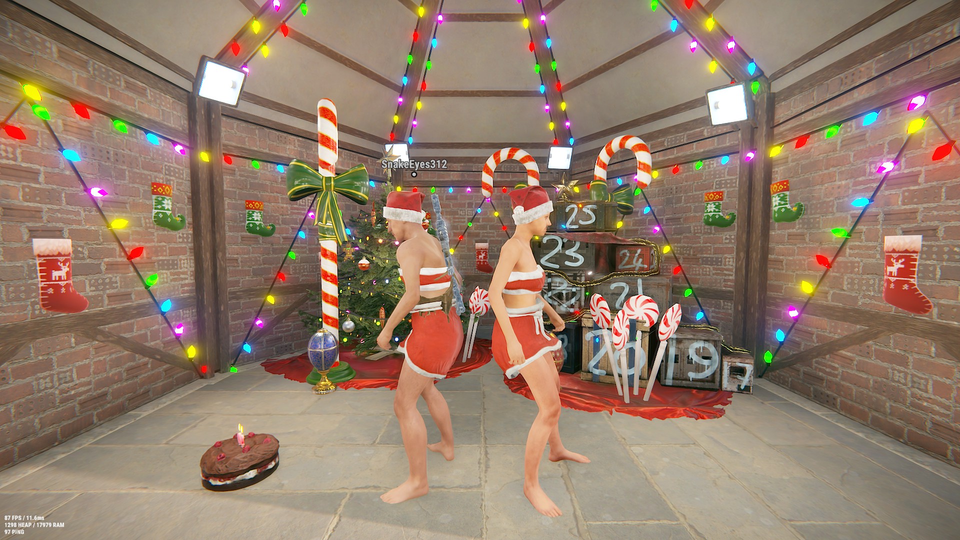 Christmas Hide Halterneck