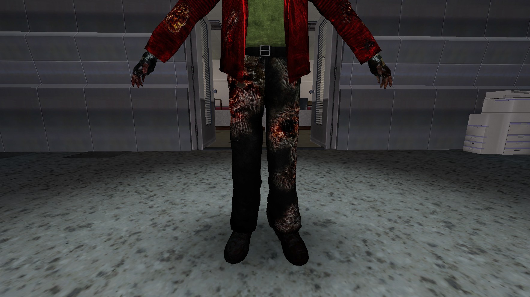 Eugene Zombie Pants - Black (Dirty)