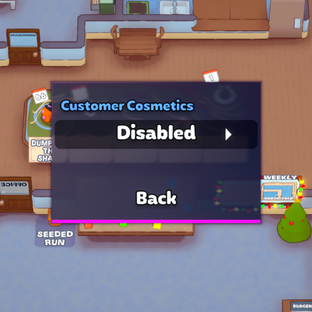 Customer Cosmetics Switch