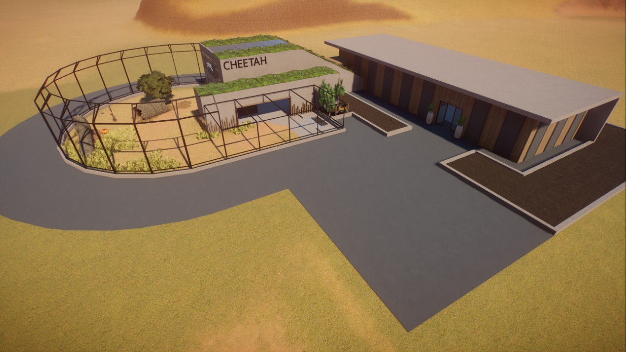 Cheetah Centre Habitat By Adamup