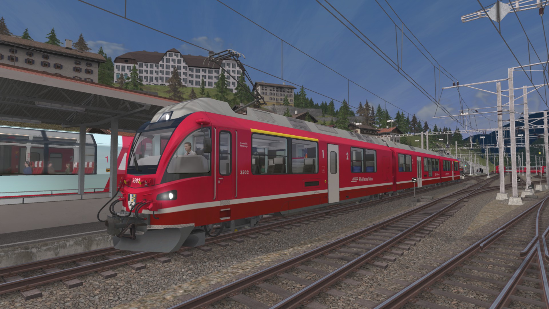 RhB three Regio trains in the Upper Engadine PART 2