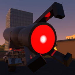 Titan Speakerman Arm Cannon Tank