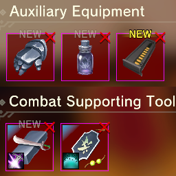 Craftable Auxiliary / Combat Support equipment [Seamless]