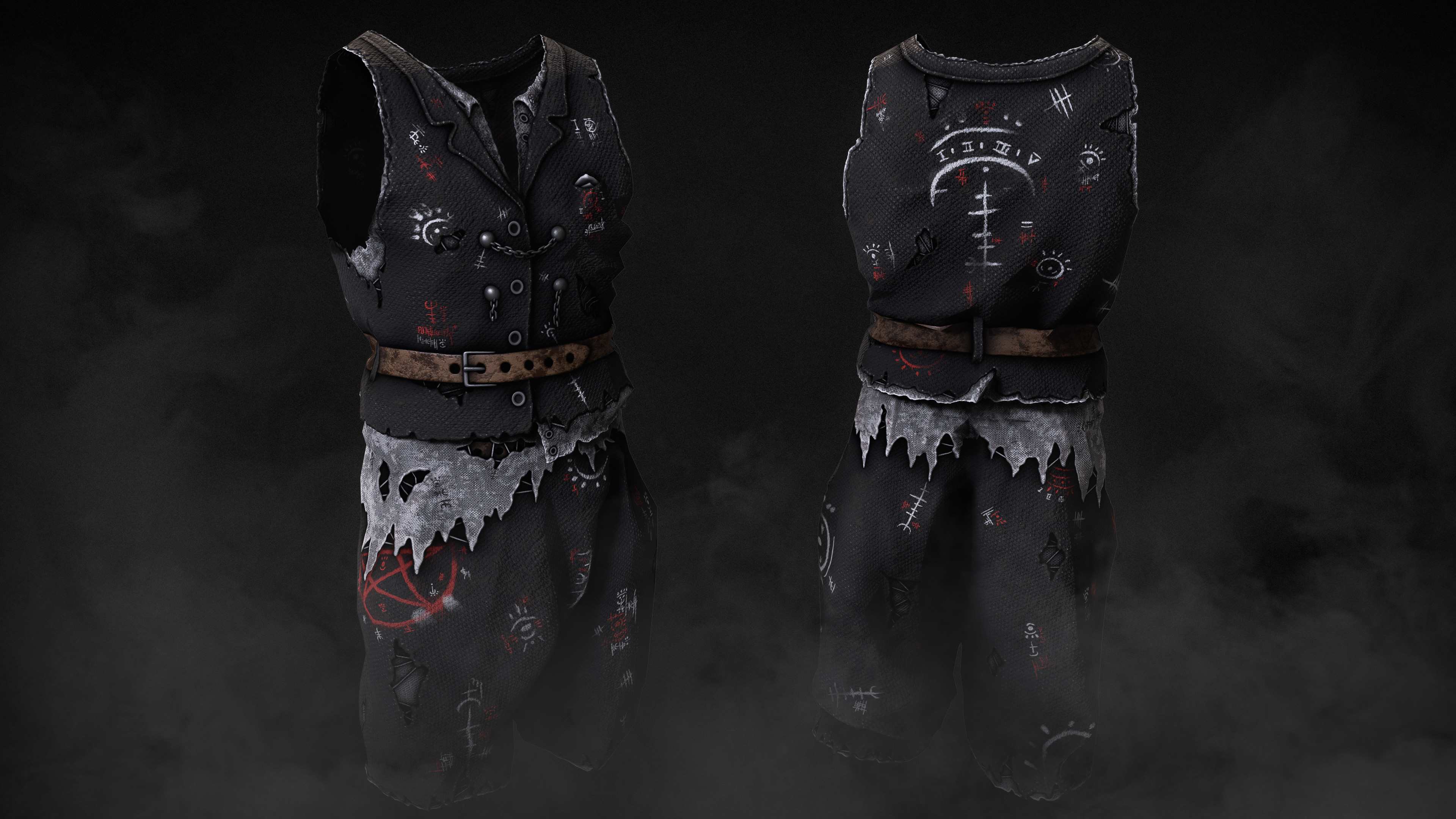 Cursed Hide Pants