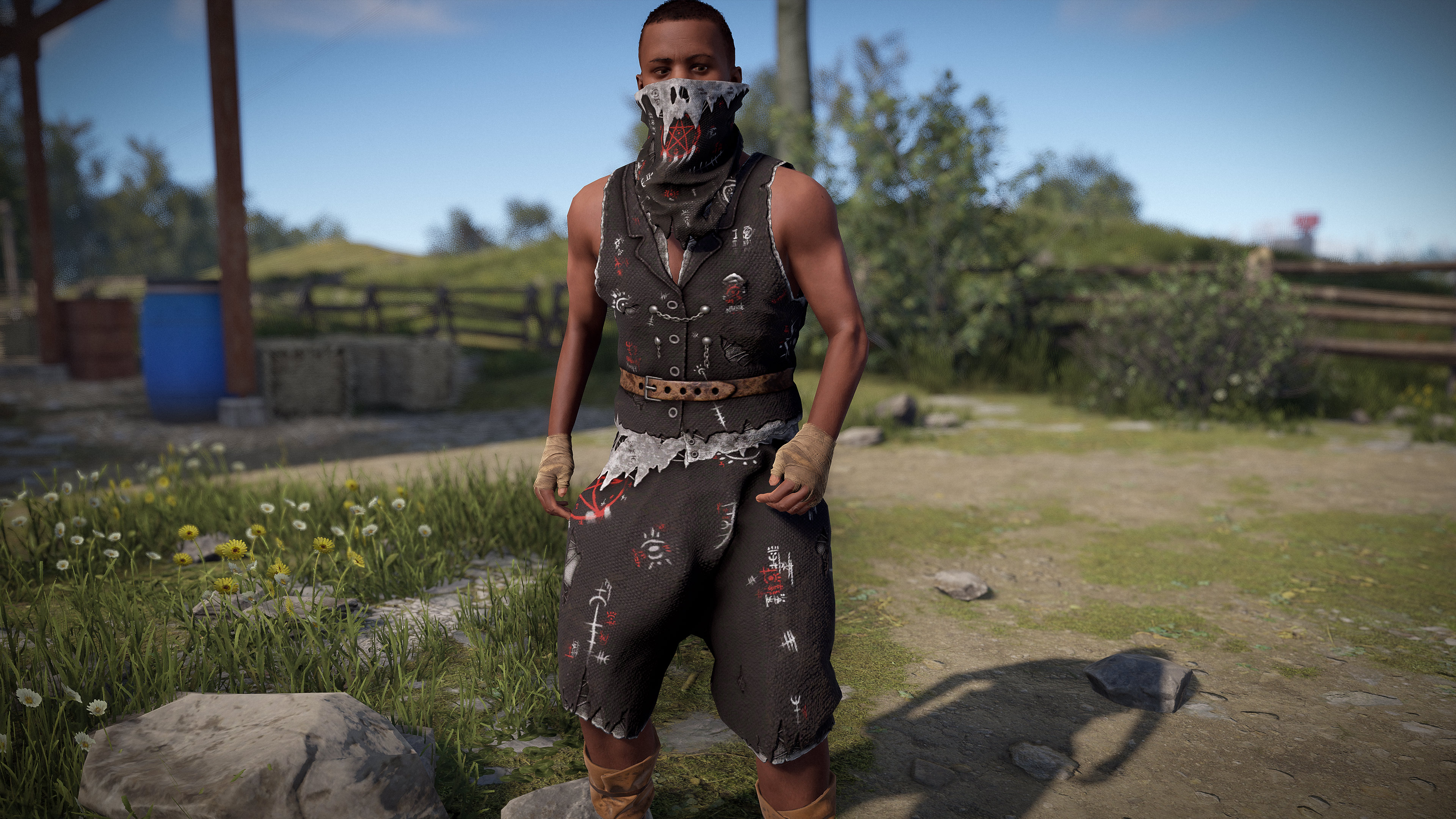 Cursed Hide Pants