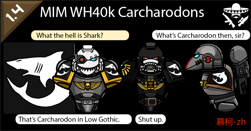 MIM - WH40k Carcharodons个人简中汉化
