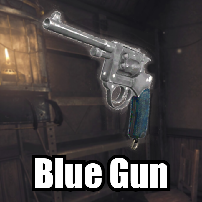 Blue Gun Skin