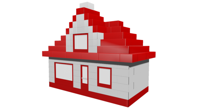 LEGO Classic: Town Plan 700.1-1 red